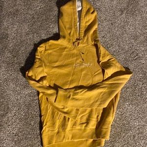 Yellow Abercrombie and Fitch Sweatshirt